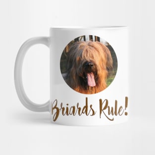 Briards Rule! Mug